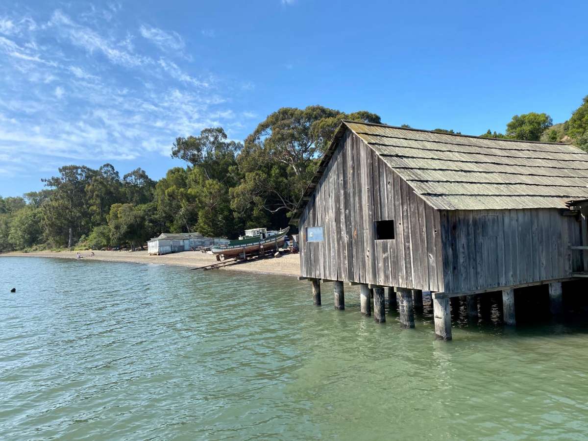 China Camp Village, Marin, California. 