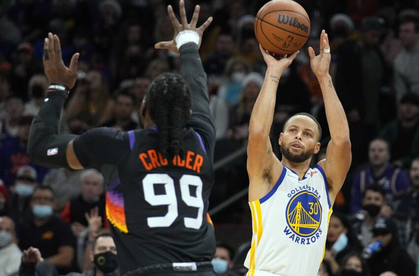  Curry y Warriors vencieron a Suns 116-107 para recuperar el primer puesto en la NBA