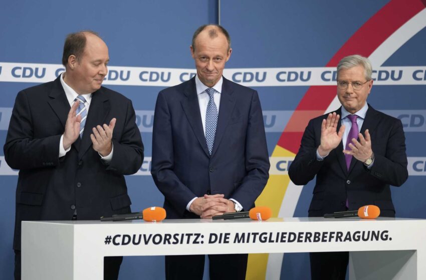  Alemania: El partido de Merkel elige al conservador Merz como líder