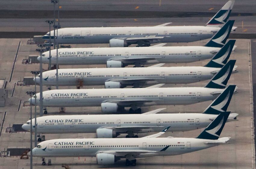  Cathay Pacific suspende los vuelos de carga debido a los controles de virus
