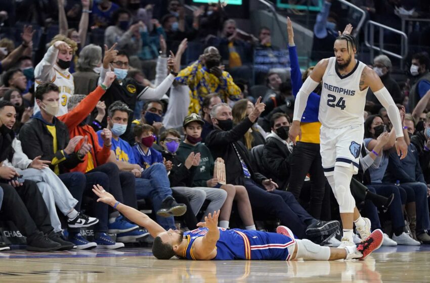  Curry anota 46, Warriors aguantan a Grizzlies 113-104