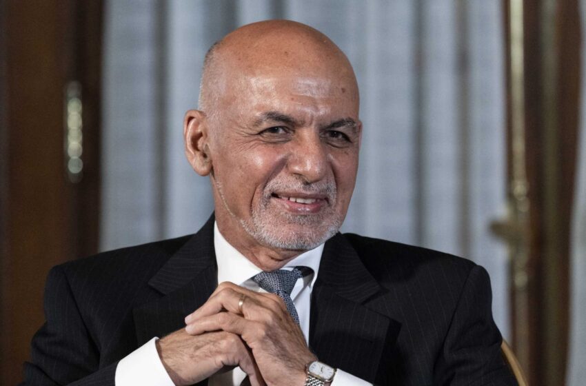  El ex presidente afgano dice que no tuvo más remedio que huir de Kabul