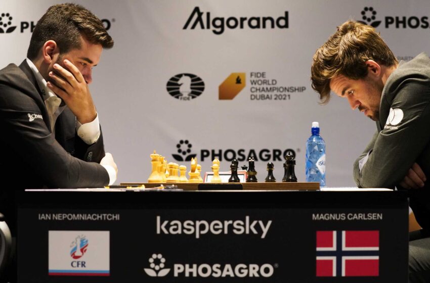  El noruego Magnus Carlsen gana el campeonato mundial de ajedrez de la FIDE