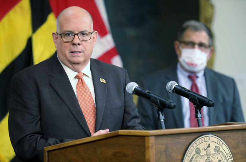  Hogan anuncia medidas para el aumento de las hospitalizaciones por COVID-19