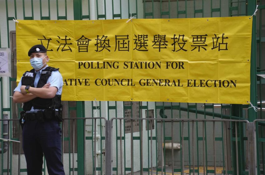  Hong Kong vota una legislatura en la que sólo se aprueban los leales