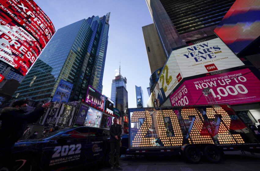  La Nochevieja en Times Square sigue en pie, con menos público