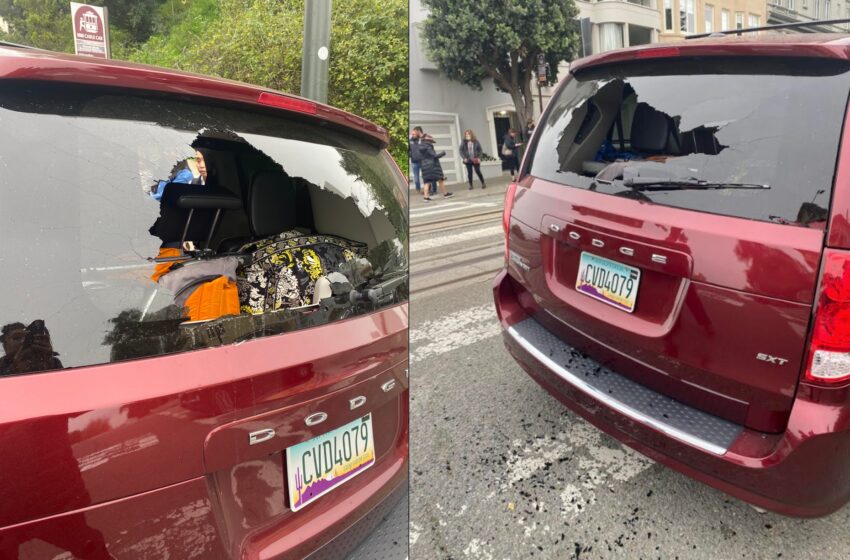  La familia estaba en el coche con los niños pequeños durante el atropello en la calle Lombard de San Francisco