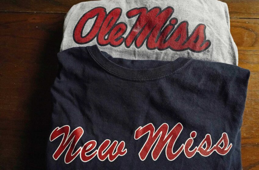  Lucha de marcas: Ole Miss se opone a un logotipo similar de New Miss