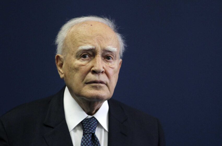  Muere el ex presidente griego Karolos Papoulias a los 92 años