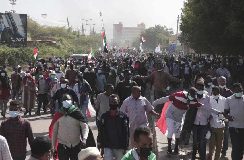  Un grupo sudanés dice que una persona ha muerto en las protestas antigolpistas