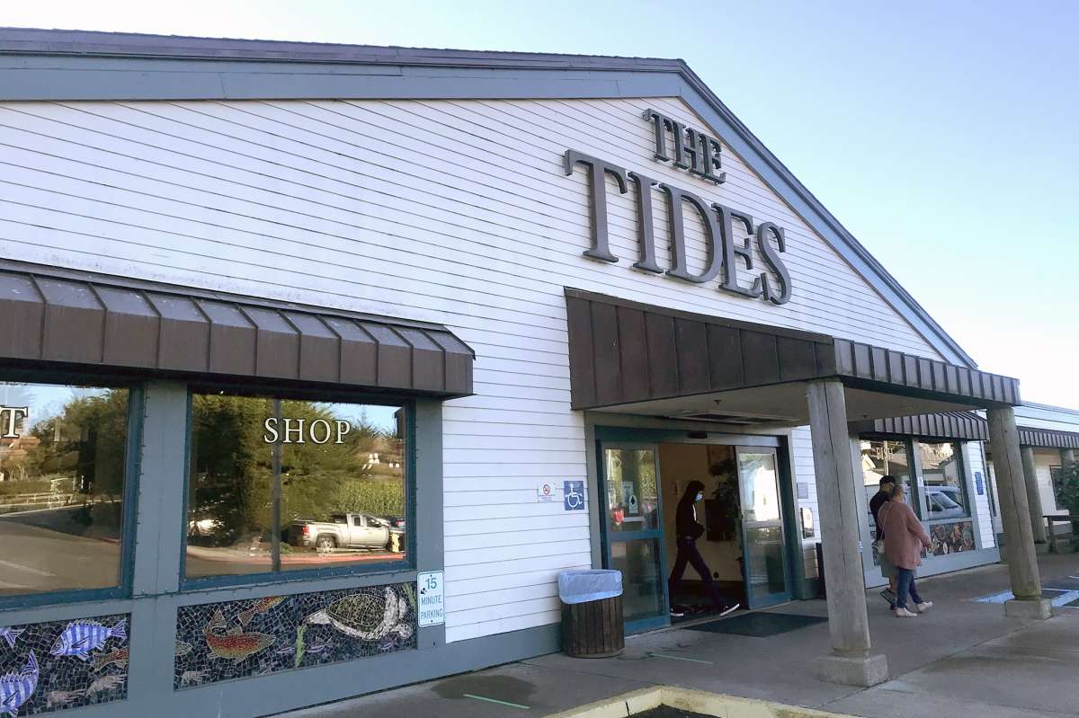 El restaurante Tides, donde se filmaron escenas de "Los pájaros". 