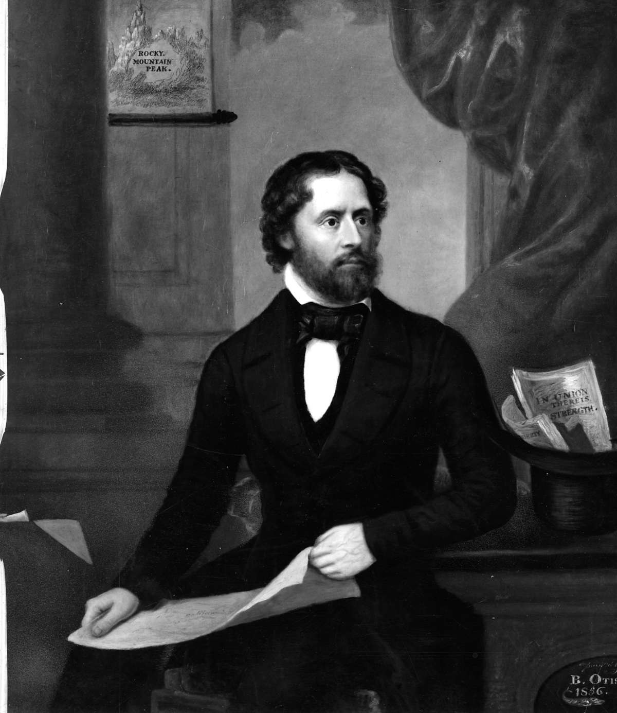 John C. Fremont. Cortesía del proyecto de nombres de calles de la National Portrait Gallery.