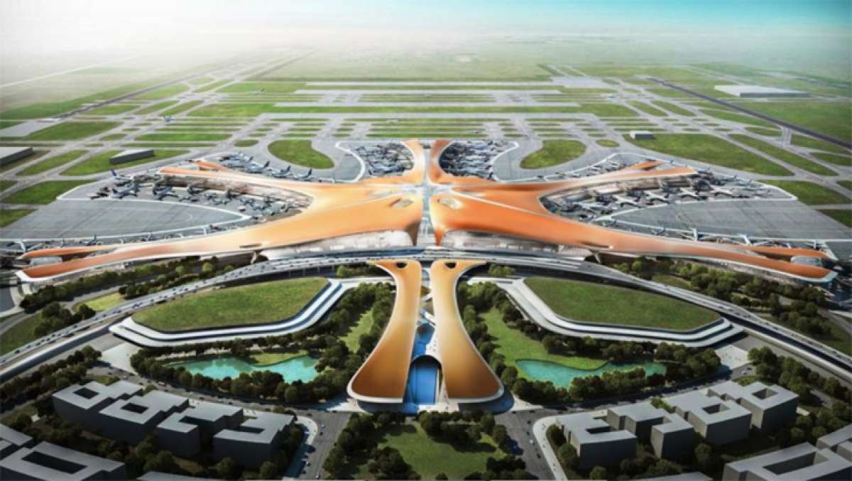 El nuevo aeropuerto de Beijing Daxing.