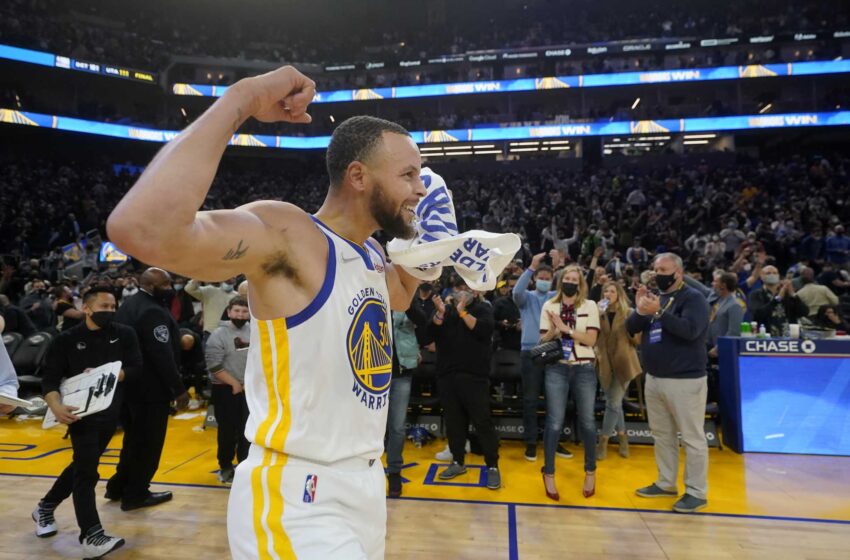  Curry acierta tiro en salto y Warriors vencen 105-103 a Rockets