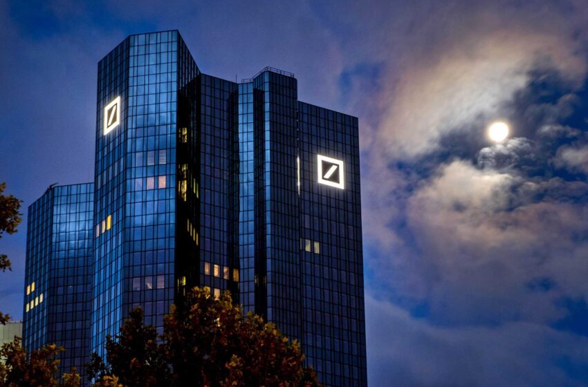  Deutsche Bank obtiene el mayor beneficio anual en una década