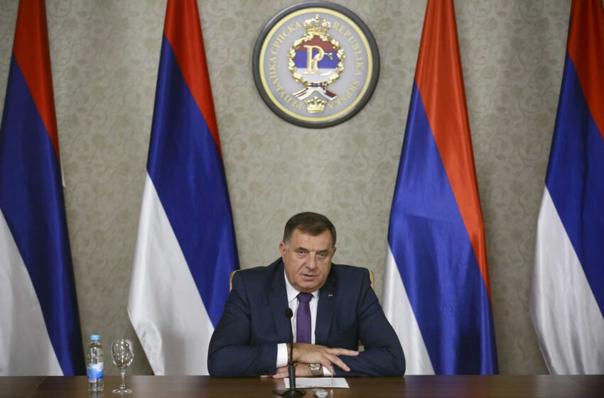  EE.UU. impone sanciones contra el líder serbobosnio Dodik