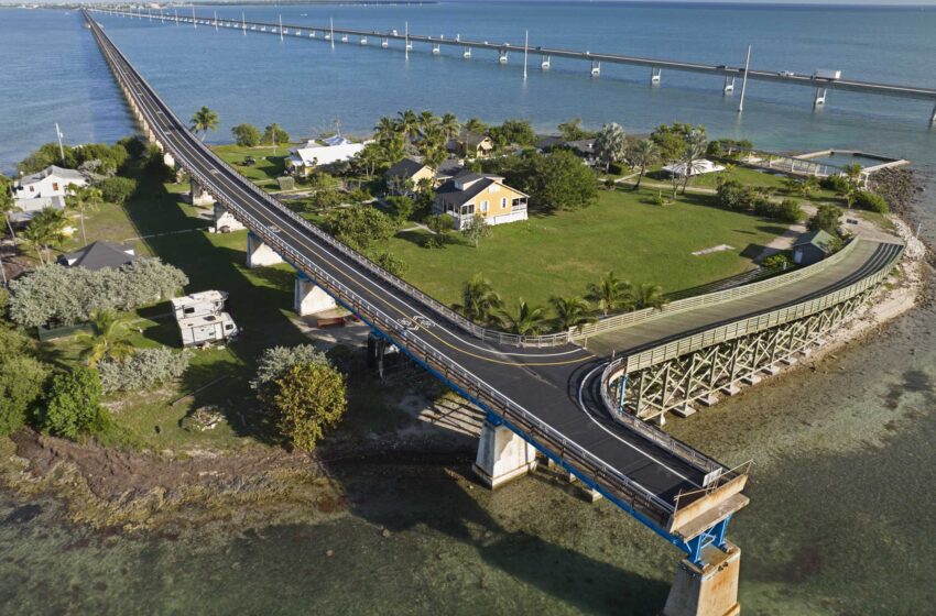  El viejo puente de los Cayos de Florida se reabre a los peatones y ciclistas