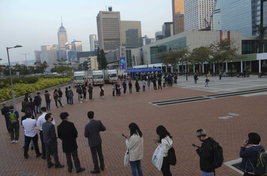  Hong Kong ordena la cuarentena de unos 170 asistentes a la fiesta