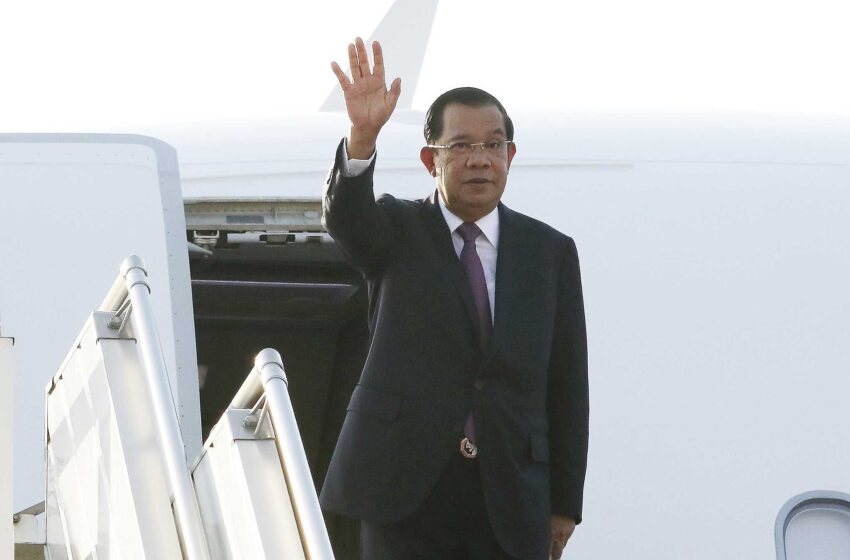  Hun Sen de Camboya en Myanmar para reunirse con los líderes militares