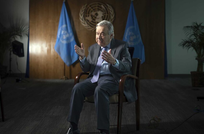  Jefe de la ONU: El mundo está peor ahora debido a la COVID, el clima y los conflictos
