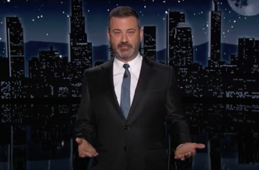  Jimmy Kimmel celebra su 19º aniversario burlándose de la disminución de la riqueza de Trump