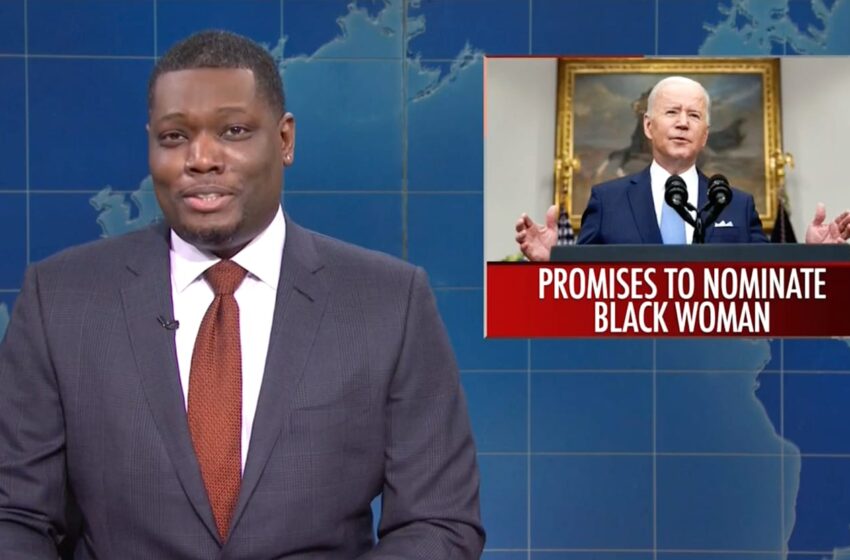  Michael Che de SNL se gana los gemidos burlándose del voto de Biden de poner a una mujer negra en el SCOTUS