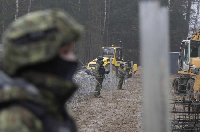  Polonia comienza a construir un muro metálico en la frontera con Bielorrusia