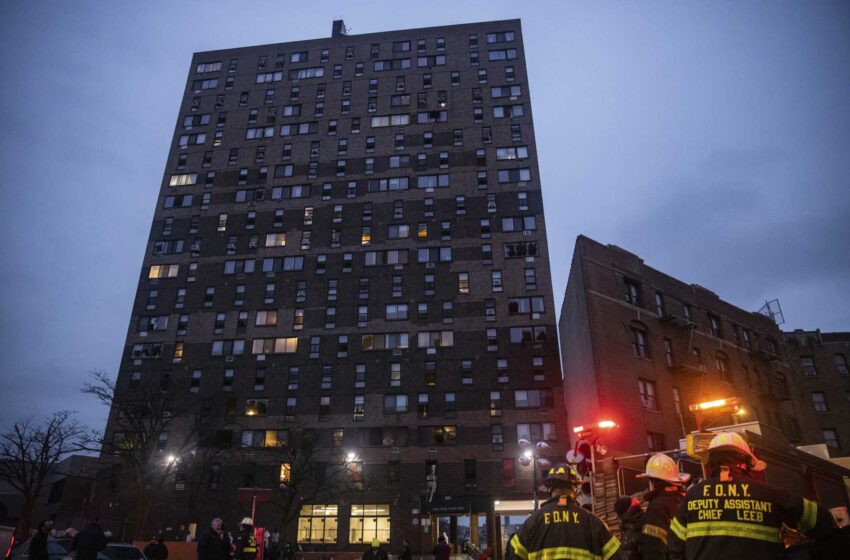  Sigue habiendo heridos graves tras el incendio de Nueva York que mató a 19 personas