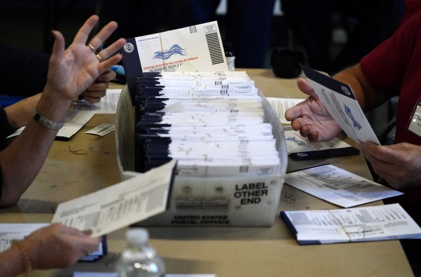  Un tribunal de Pensilvania anula la ley de voto por correo expansivo