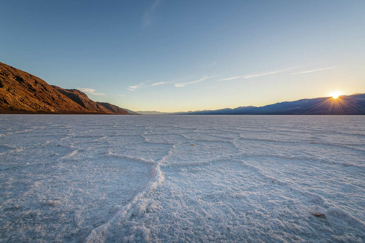 Cuenca de Badwater, Valle de la Muerte, California.