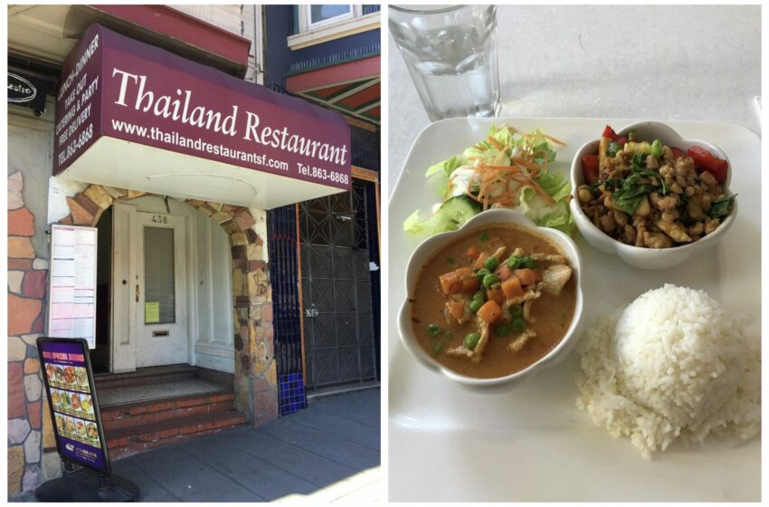  Restaurante tailandés de San Francisco cierra después de casi 30 años