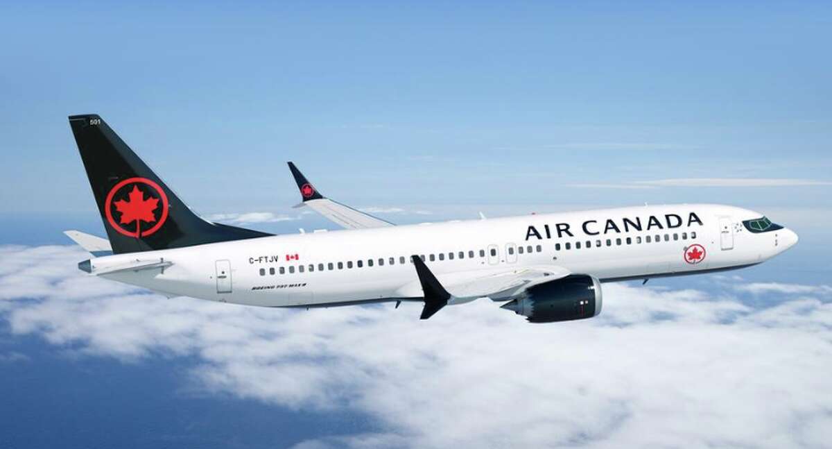 Air Canada vuela el 737 MAX 8 entre San Francisco y Toronto.