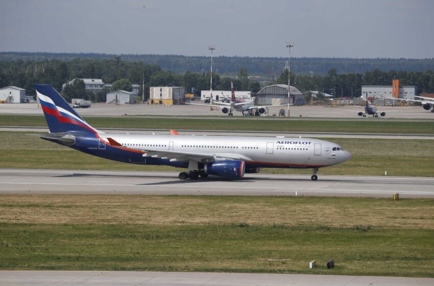  Delta suspende el código compartido con la aerolínea rusa Aeroflot