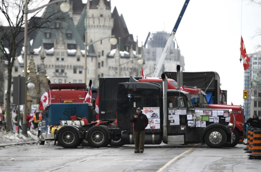  EE.UU. insta a Canadá a utilizar los poderes federales para poner fin al bloqueo del puente