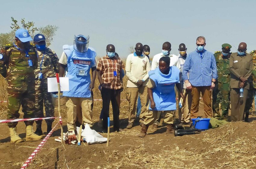  El legado de minas terrestres en Sudán del Sur perjudica la recuperación de la guerra
