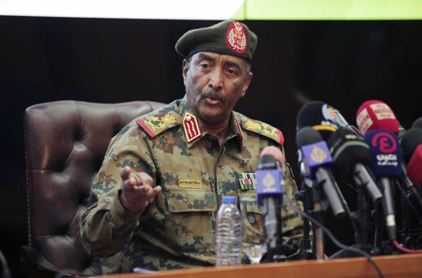  El principal general de Sudán alaba los recientes lazos con su antiguo enemigo Israel