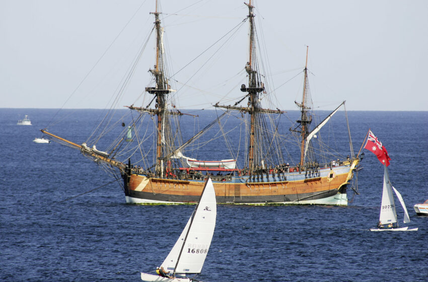  Hallado en EEUU el pecio del barco que navegó James Cook en el Pacífico Sur