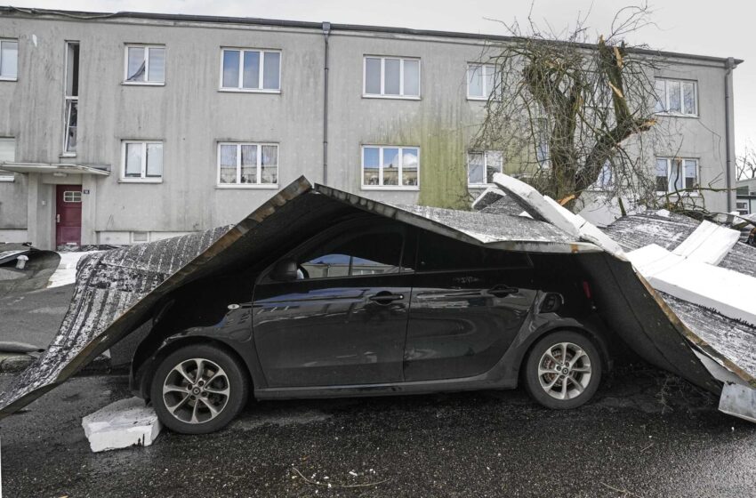  La tormenta barre el norte de Europa, causando daños y retrasos