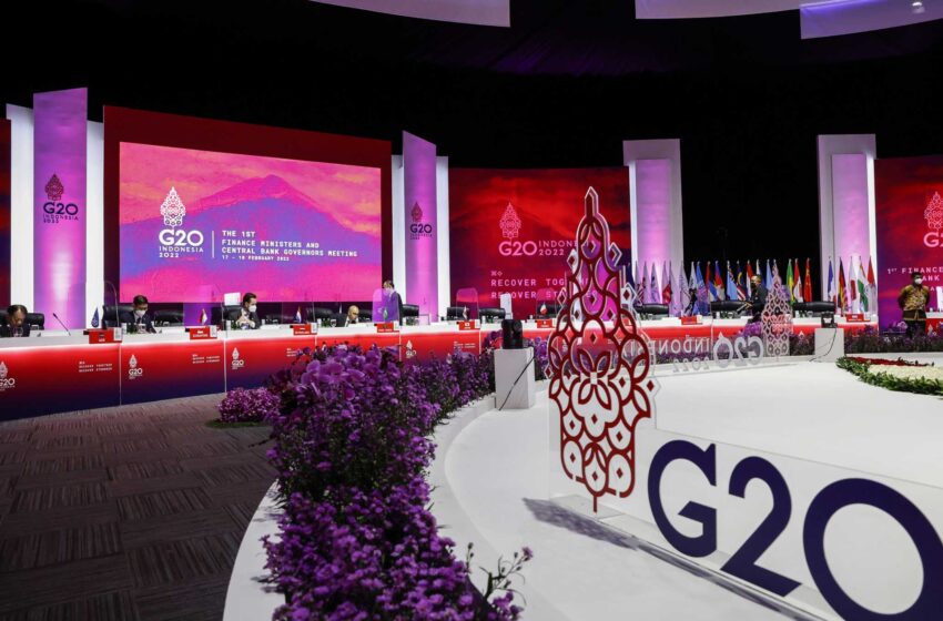  Los líderes financieros del G20 piden que se tenga cuidado al retirar el apoyo a la pandemia