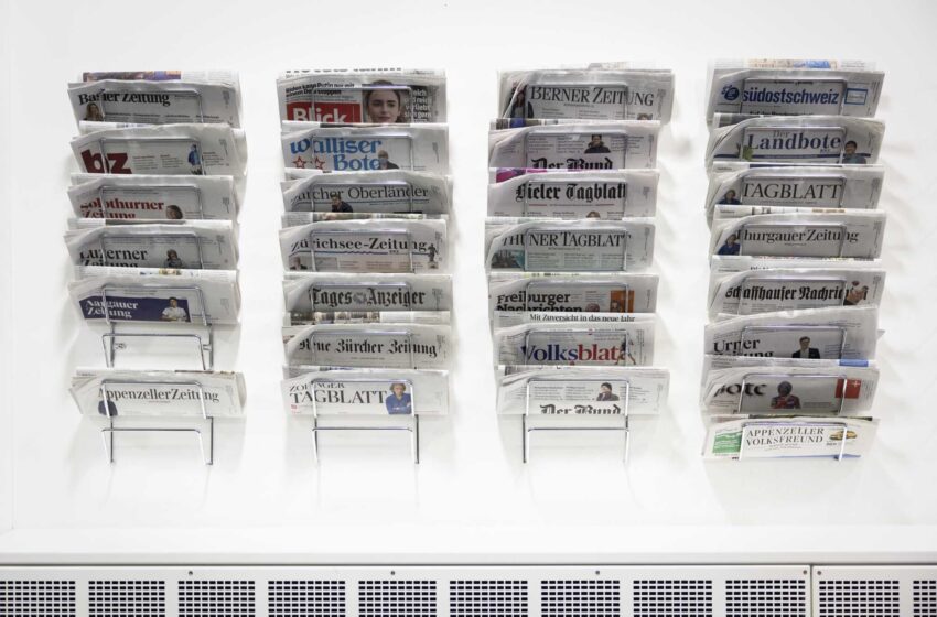  Los votantes suizos rechazan el plan de ayudas públicas a los periódicos y medios de comunicación