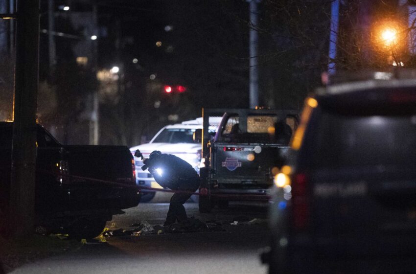  Policía: 1 muerto y 5 heridos en un tiroteo durante una protesta en Portland
