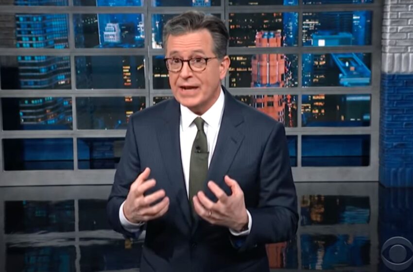 Stephen Colbert furioso con Trump por intentar confiscar las máquinas de votación