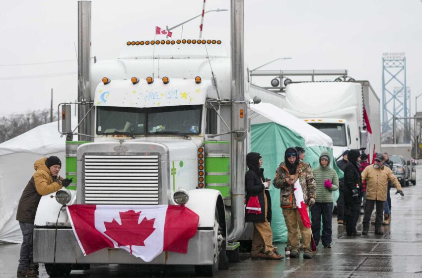  Un juez canadiense ordena el fin del bloqueo en el puente fronterizo