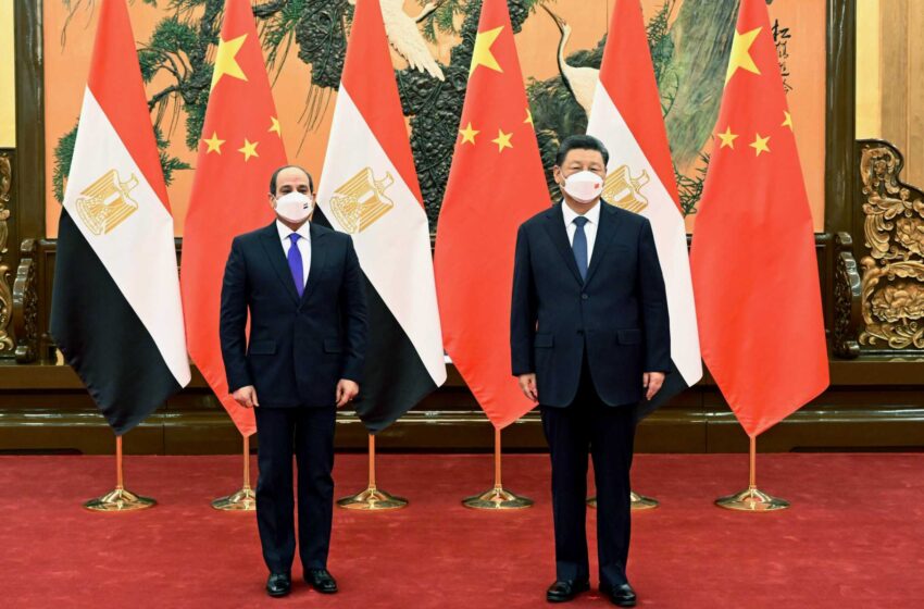  Xi dice que China y Egipto tienen “visiones y estrategias similares