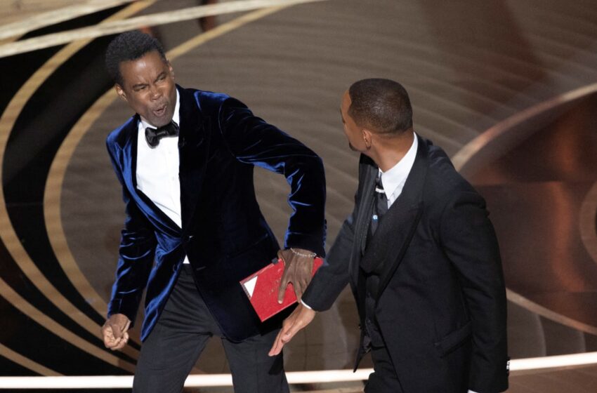  A Will Smith le pidieron que abandonara los Oscar y se negó tras abofetear a Chris Rock: Academia