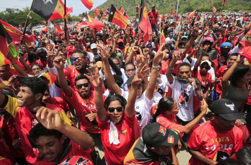  Comienzan las votaciones en las elecciones presidenciales de Timor Oriental