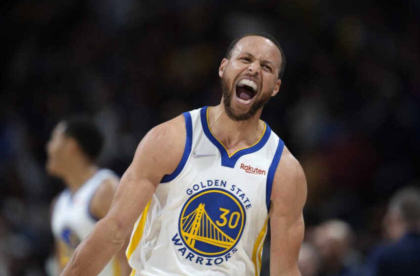  Curry anota 34 puntos, Warriors vencen 113-102 a Nuggets