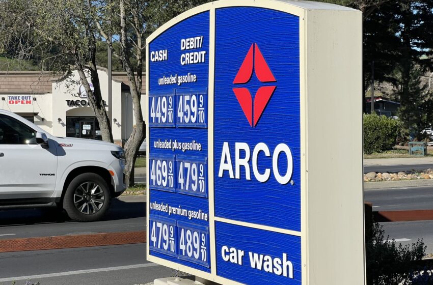  El promedio de la gasolina alcanza los 5 dólares por galón en 5 condados del Área de la Bahía de San Francisco