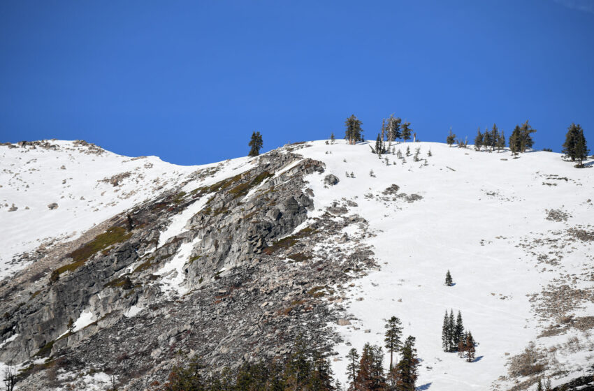  El tiempo seco “acabó” con el excedente de nieve de la Sierra a principios de la temporada