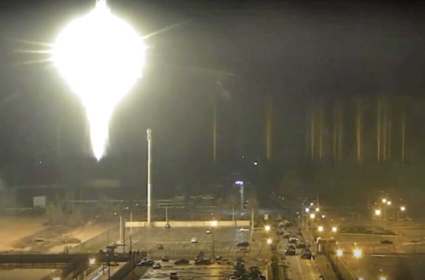  Incendio en una central nuclear ucraniana clave, sin emisión de radiación